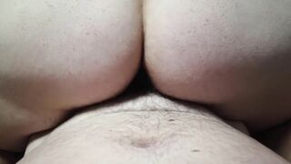 Tight BOOTY Gets Pounded ROUGH! ending into CUM getting Squirted all over Bushy Puffy VAGINA!