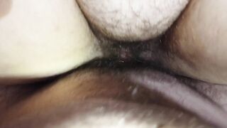 Tight BOOTY Gets Pounded ROUGH! ending into CUM getting Squirted all over Bushy Puffy VAGINA!