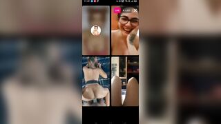 Italian Beauty gone Wild on Live