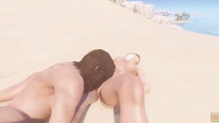 Wild Life / Lesbo Lovers on the Beach