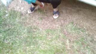 indian indian Aunt Public Outdoor Pee Movie Compilation