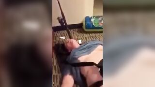 three some with Double Penetration inside 1 Hole
