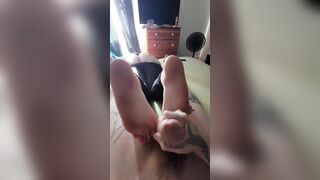 Stepmom tryed to gives me a lazy fj I took over giant load