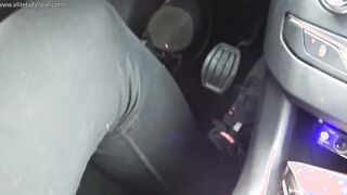pedalpumping with nike on my foot