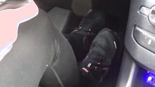 pedalpumping with nike on my foot