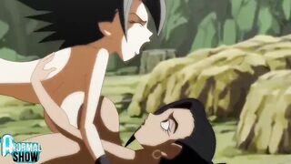 DRAGON BALL Z ANIME ROUGH SEX GOKU X KEFLA