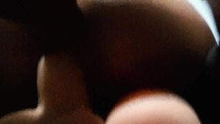 Fiance Double penetration and anal cummed with Tantaly doll close up