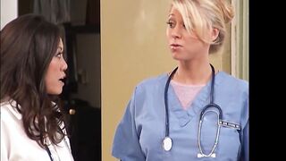 Katie Morgan and Kaiya Lynn inside Hospital 3 Way - Emo'd