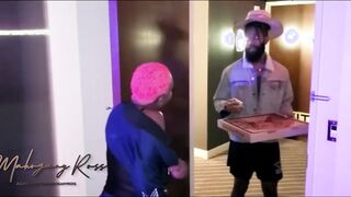 Officer Ross fucks the food delivery man on Halloween
