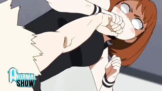 MY HERO ACADEMIA - BAKUGOU X URARAKA CARTOON ESPAÑOL
