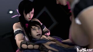 【MMD R-18 yo SEX DANCE】CREAMPIE SESSIONS SWEET GODDESS BOOTY EXTREME SEX 激しいセックス [MMD]