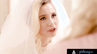 GIRLSWAY Mom Julia Ann Fucks Bride-To-Be Carolina Sweets