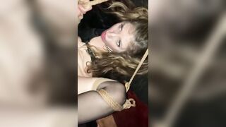 Crazy bus fetish with friends
