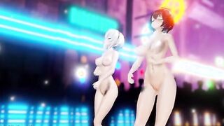 【MMD R-eighteen SEX DANCE】SIRIUS, BALTIMORE DELICIOUS INSANE SATISFACTION SWEET SATISFACTION BEAUTY JUGS 甘いお尻 [MMD]