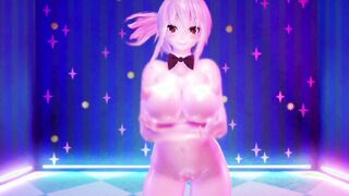 【MMD R-18 year old SEX DANCE】HAKU, FATE BB, SONIC LOVELY BEAUTY TITTED SWEET TEMPTATION ホットセックス [MMD]