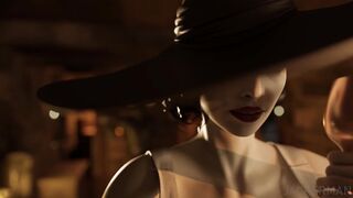 jackerman lady dimitrescu screwed by world's massive monster dick into her castle ❤︎ 60fps