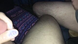 Fiance having fun with 2 dicks