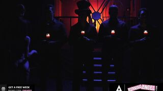 Lola Fae Gets Hard Gangbanged Inside The Mad Hatter's Fetish Sex Dungeon