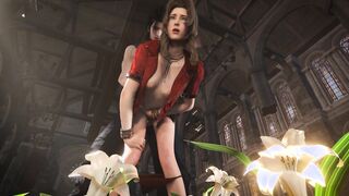 final fantasy aerith fuck by zack's monster penis at church ❤︎ 3d 60fps