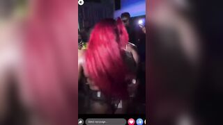 Blow job from a jamaican freak