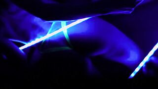 Sometihing more artistic hot psycho inside blue... Michaela Isizzu