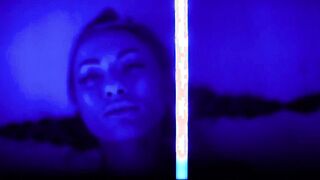 Sometihing more artistic hot psycho inside blue... Michaela Isizzu