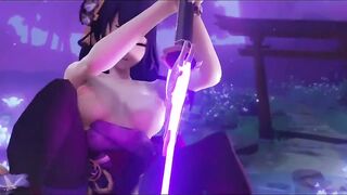 【MMD R-19 yo SEX DANCE】HOT YUMMY SNATCH RIDES EXTREME SWEET SATISFACTION 激しいセックス [MMD]