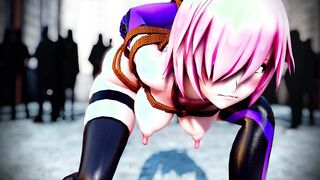mmd r18 Mash Kyrielight Fate Grand Order best bimbo training 3d cartoon fap challenge FETISH