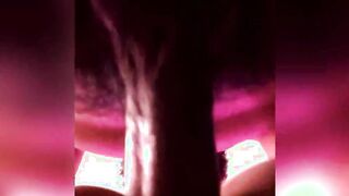 Cumshots all on my huge butt