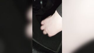A nice cummed on the foot !!!