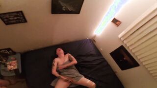 1 last orgasm after her shower...