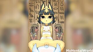 Ankha Cartoon animation