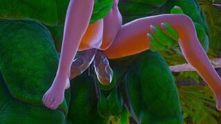 Furry aliens have a double anal challenge | wild life sex