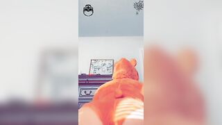 Pawg twerks into Care Bear Onesie on SnapChat