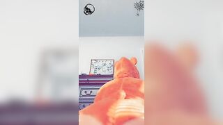 Pawg twerks into Care Bear Onesie on SnapChat