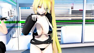 【MMD R-19 year old SEX DANCE】TASTY SEXY BOOBS SWEET INSANE SATISFACTION 甘い誘惑 [MMD]