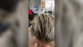 Blow job and female ejaculation