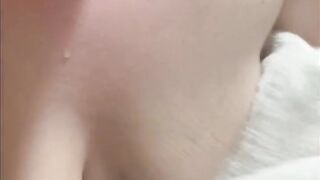 Get caught watching her shower