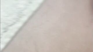 Get caught watching her shower