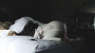 She Kicks but She Cant Scream: Crazy Sexy Soak and Hard Quickie with Tastilipps During Halloween Party