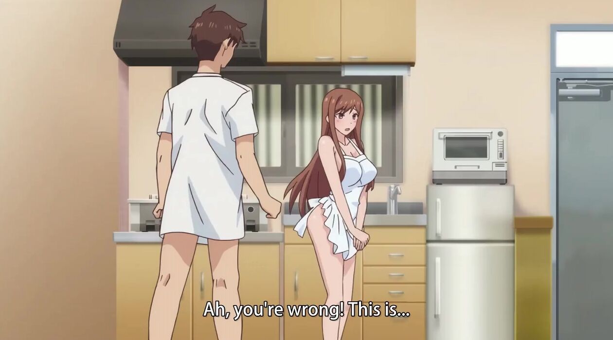 Anime kitchen porn