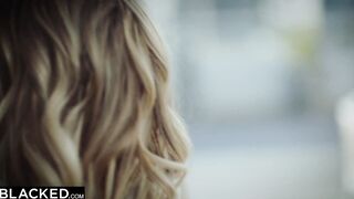 BLACKED Curvy Blonde Kayley spots the man of her fantasies