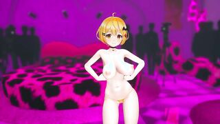 mmd r18 Mel sucked out titties bare fix your cock she will make you cum 3d anime