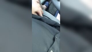 Squirt sur un parking outside