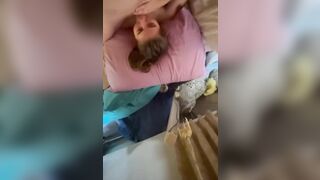 Making her squirt while she blows my dick