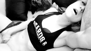 Soooo beauty!! Shy solo female reaches toecurling orgasm while staring you right into the eyes