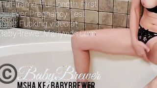 Vulgar Pregnant mom Fucks Her Positive Pregnancy Test and Finds Out She's KNOCKED UP! (Teaser Vid)