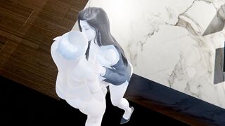 Japanese cunt with mouth inside office / Desk sex / Liftying / Making Out / Wall nailed of the windows /