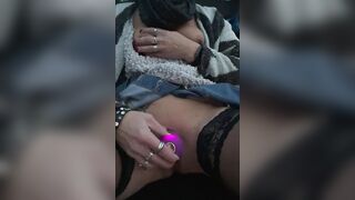 my new sex toy arrived, couldn´t wait, had to test it on the way home into my vehicle on a dirt