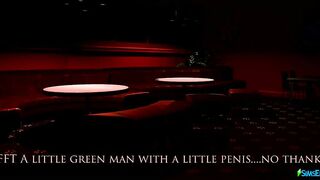 Alien Inseminated two Females into a Bar (3D Cartoon)